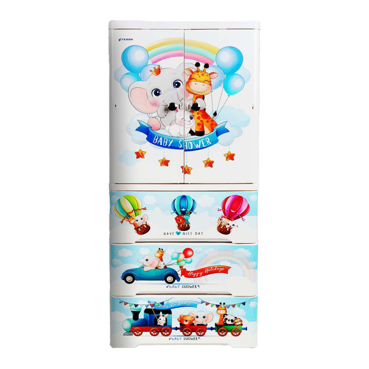 1404-04-07 11.42.21 کمد پلاستیکی کودک مدل S1 برند تسا - Image 1