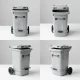 tessa 80l pedal wheelie bin