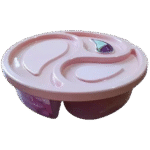 اردو خوری 3 قسمتی پلاستیکی مدل ترنج برند ونوس