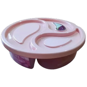 اردو خوری 3 قسمتی پلاستیکی مدل ترنج برند ونوس