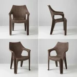 nasser plastic heavy duty wicker armchair 998