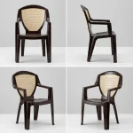 nasser plastic two tone armchair 884
