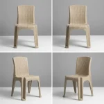 nasser plastic wicker chair 947