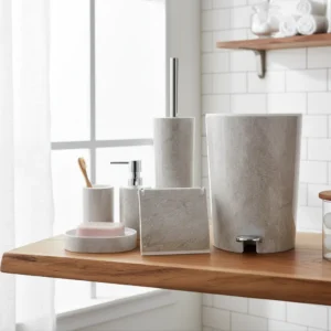 ست سرویس بهداشتی طرح سنگ لیمون کد ۲۳۰۰