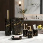 ست سرویس بهداشتی لیمون طرح ماربل کد ۱۹۰۲