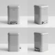 homara 15 liter square pedal bin