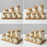 soma cream glass color 7pcs pasamavari