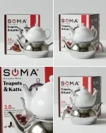 soma steel kettle teapot model 304