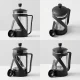 starbucks french press 600ml silicone body