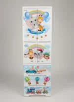 tessa plastic kids wardrobe drawer s3