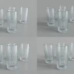 aiko sachi glass set 4pcs
