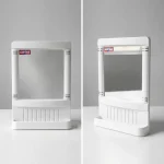 sarina mirror with shelf